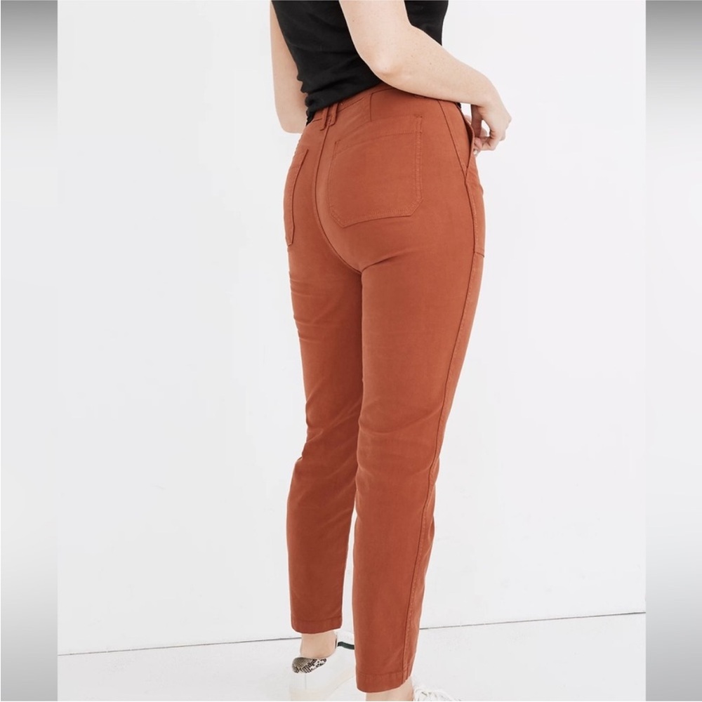Madewell Stovepipe Fatigue Pants Tencel Lyocell Edition SZ 31 EUC - Picture 3 of 8